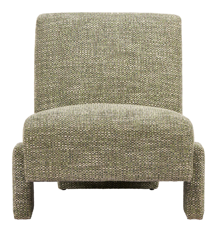 Orleen Accent Chair Checker Green