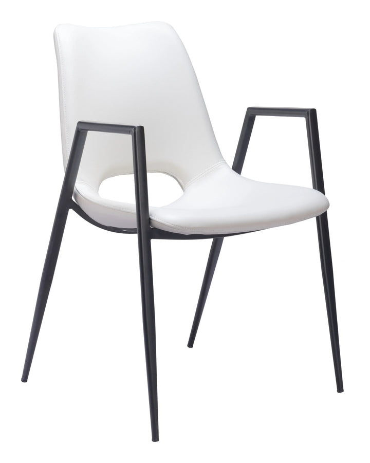 SwayLiving Desi Dining Chair (Set of 2) White DINING CHAIRS
