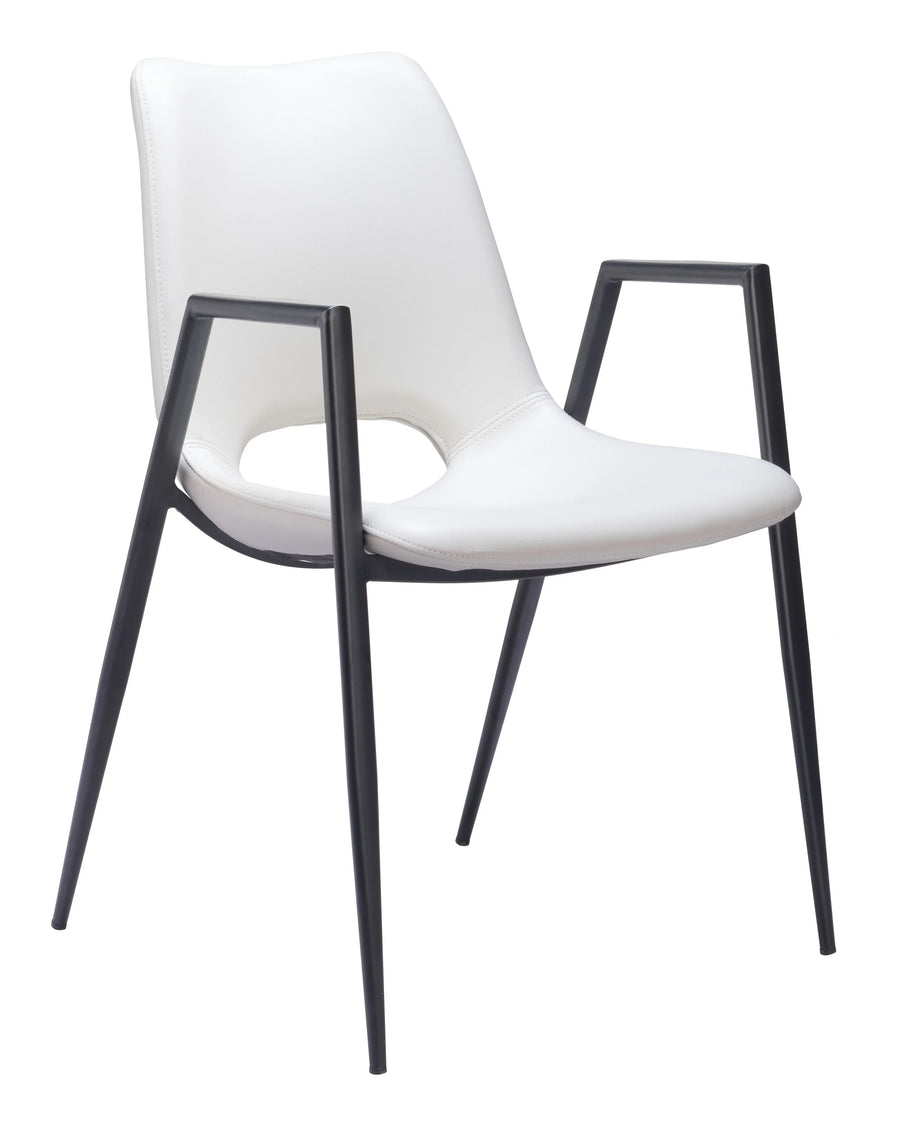 SwayLiving Desi Dining Chair (Set of 2) White DINING CHAIRS