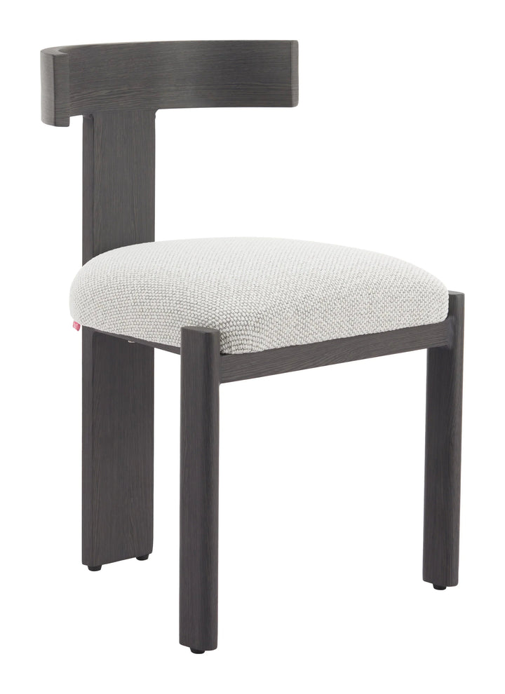 SwayLiving Tiana Dining Chair Black & Beige - Set of 2 DINING CHAIRS
