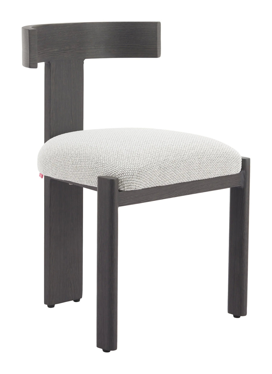 SwayLiving Tiana Dining Chair Black & Beige - Set of 2 DINING CHAIRS