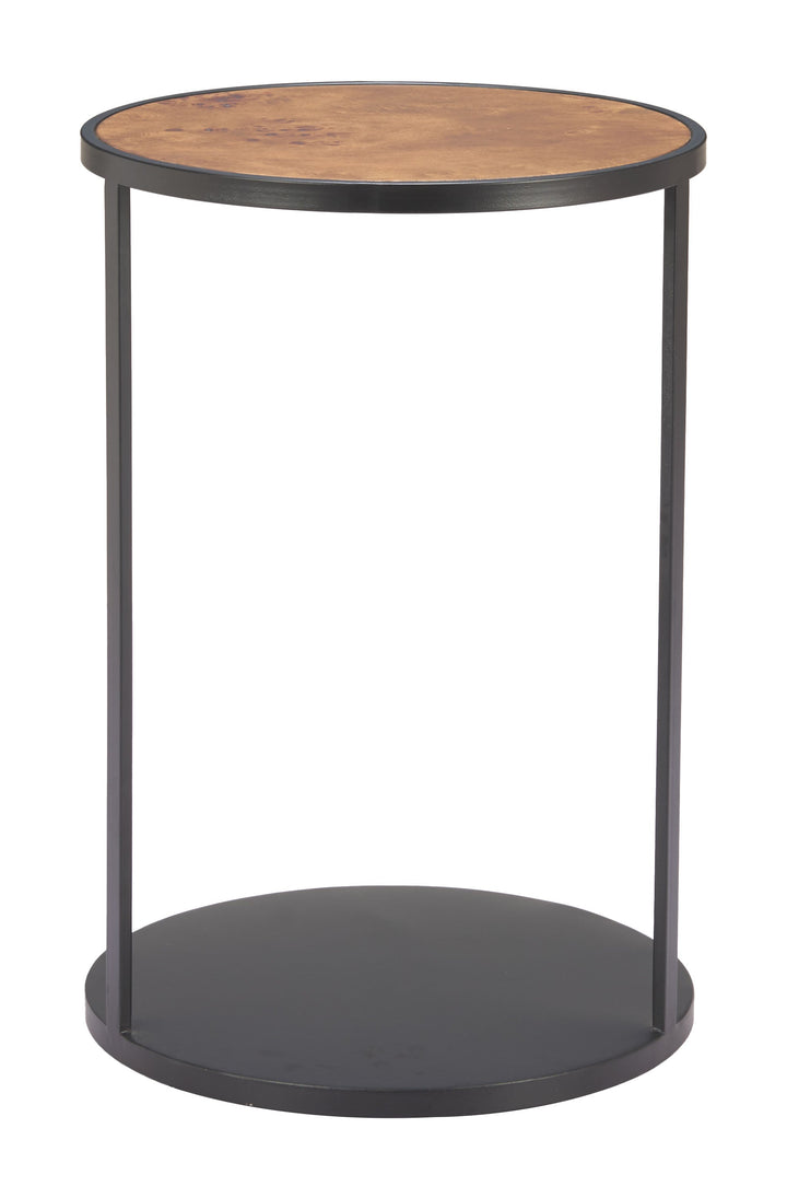 Nodo Side Table Brown & Black
