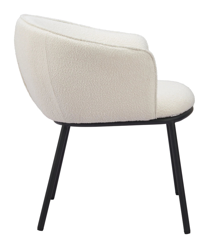 SwayLiving Essen Dining Chair Ivory - Set of 2 DINING CHAIRS