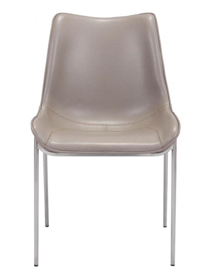 SwayLiving Magnus Dining Chair (Set of 2) Gray & Silver DINING CHAIRS