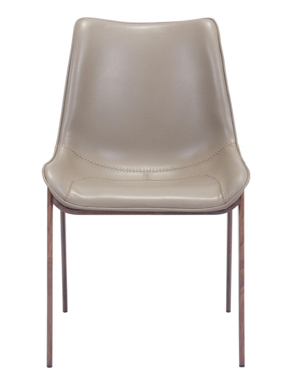SwayLiving Magnus Dining Chair (Set of 2) Gray & Walnut DINING CHAIRS