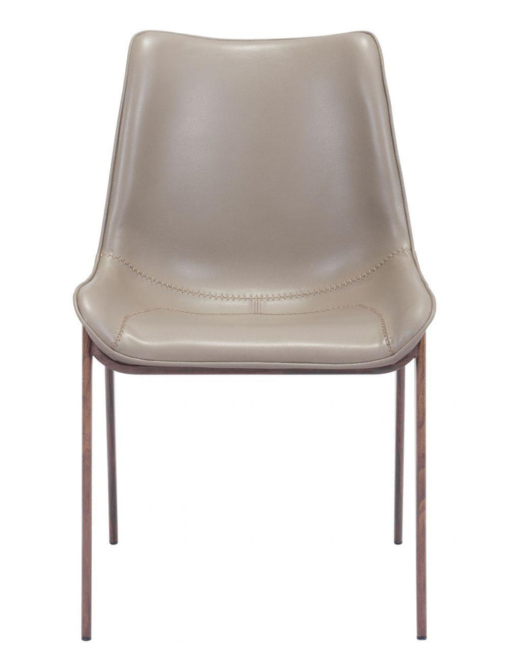 SwayLiving Magnus Dining Chair (Set of 2) Gray & Walnut DINING CHAIRS