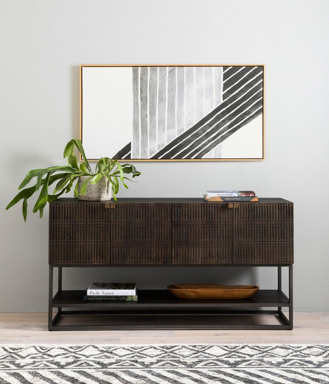 Kelby Small Media Cabinet - SwayLiving