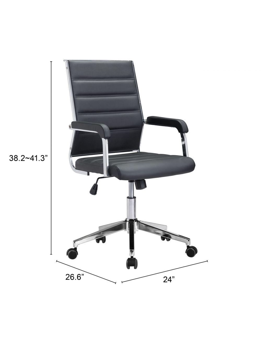 SwayLiving Liderato Office Chair Black OFFICE CHAIRS