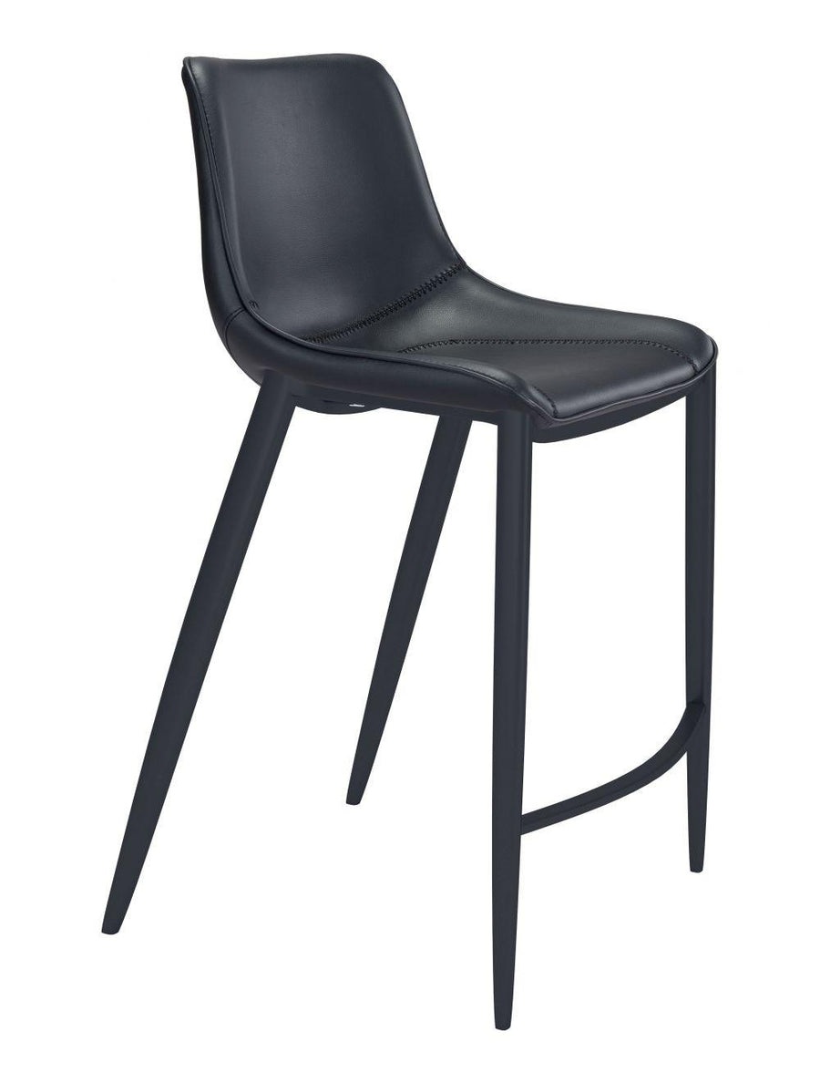 SwayLiving Magnus Bar Chair (Set of 2) Black BAR STOOLS + COUNTER STOOLS