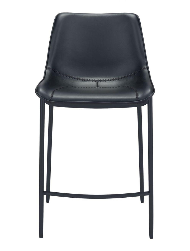 SwayLiving Magnus Bar Chair (Set of 2) Black BAR STOOLS + COUNTER STOOLS
