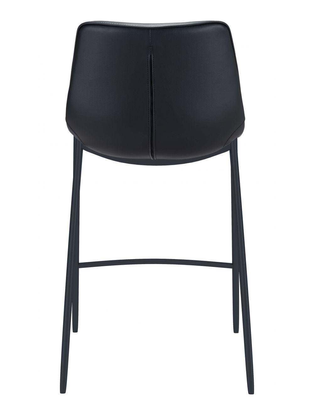 SwayLiving Magnus Bar Chair (Set of 2) Black BAR STOOLS + COUNTER STOOLS