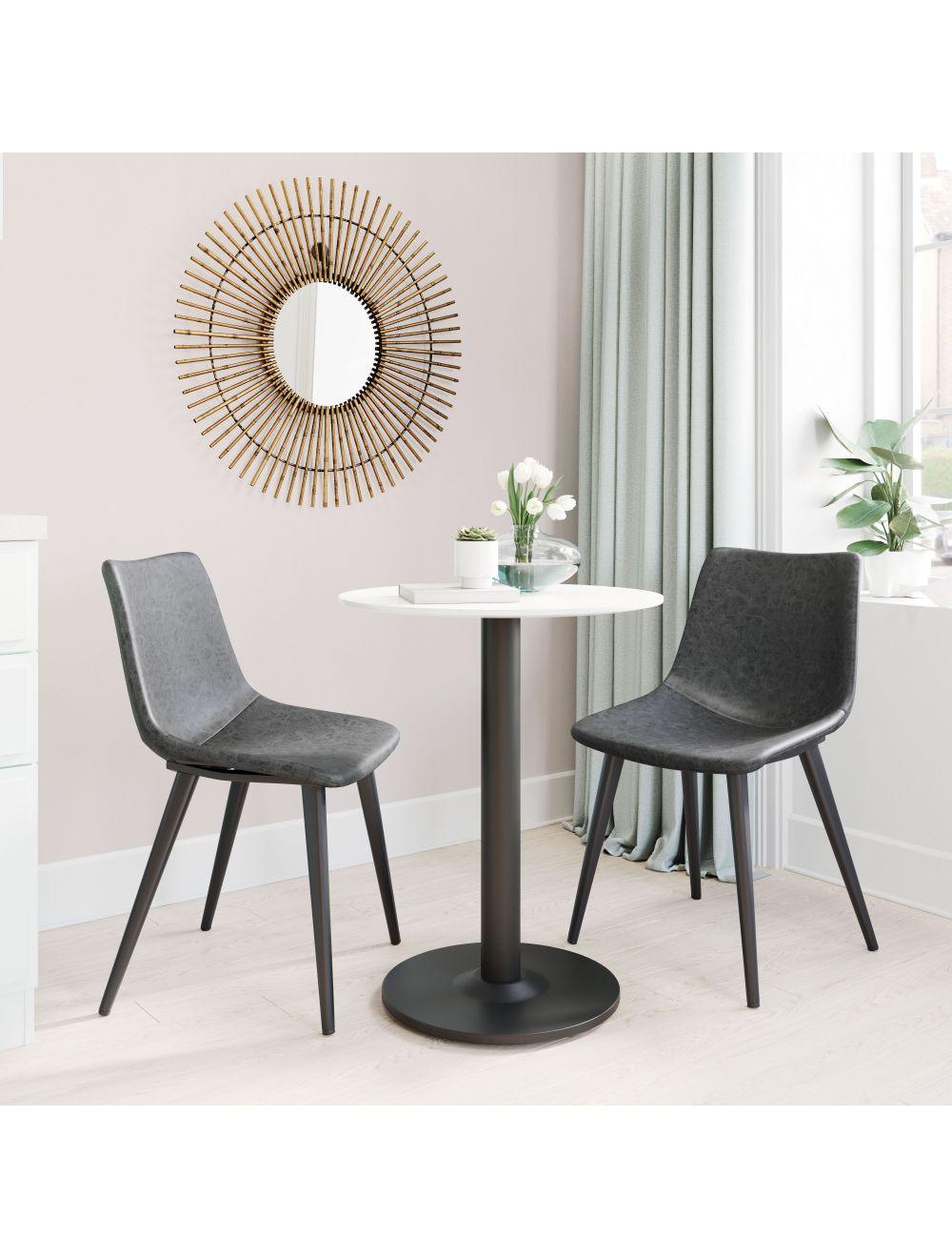 SwayLiving Daniel Dining Chair (Set of 2) Vintage Black DINING CHAIRS