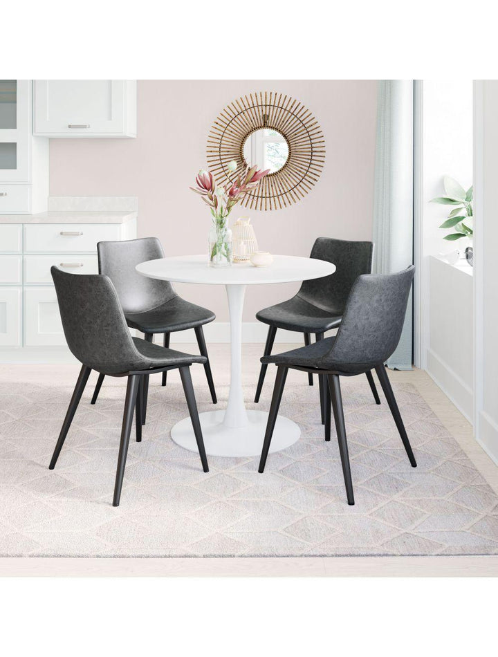 SwayLiving Daniel Dining Chair (Set of 2) Vintage Black DINING CHAIRS