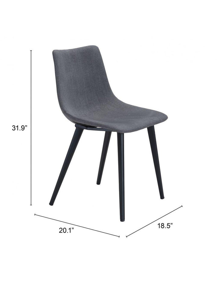 SwayLiving Daniel Dining Chair (Set of 2) Gray DINING CHAIRS