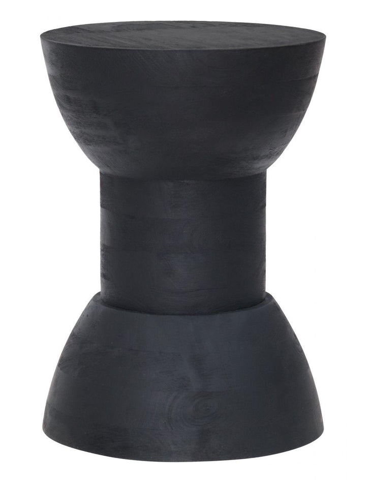 SwayLiving Wisdom Table Stool Black OTTOMANS, POUFS, + STOOLS