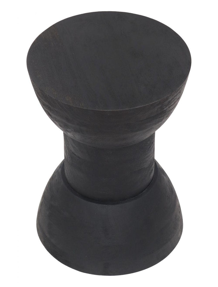 SwayLiving Wisdom Table Stool Black OTTOMANS, POUFS, + STOOLS