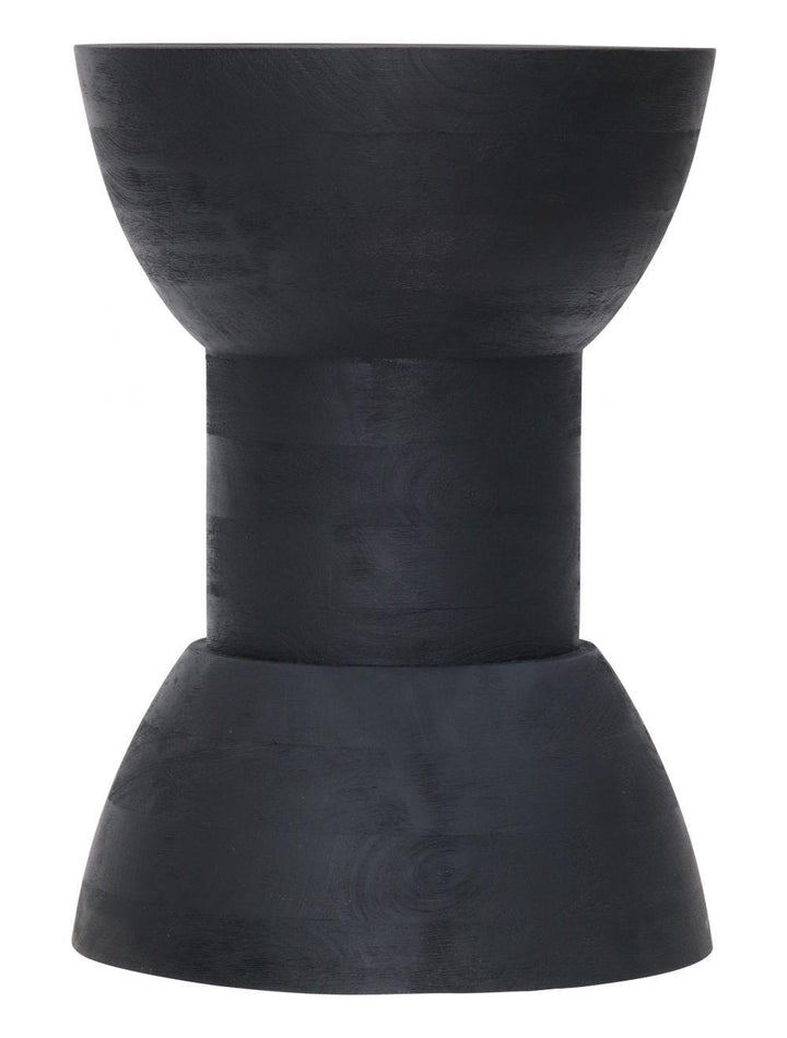 SwayLiving Wisdom Table Stool Black OTTOMANS, POUFS, + STOOLS