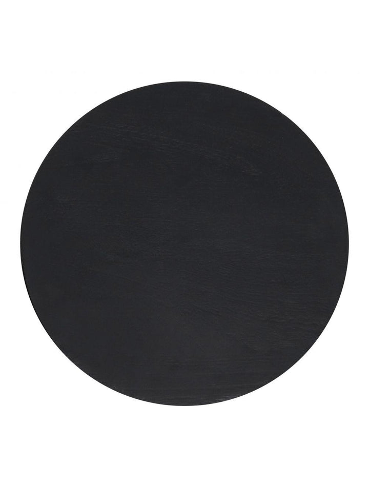 SwayLiving Wisdom Table Stool Black OTTOMANS, POUFS, + STOOLS