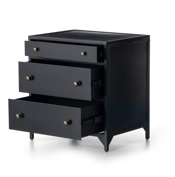Belmont Storage Nightstand - SwayLiving