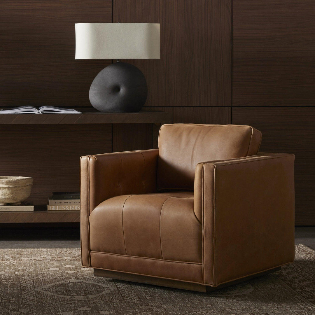 Kiera Swivel Chair - SwayLiving
