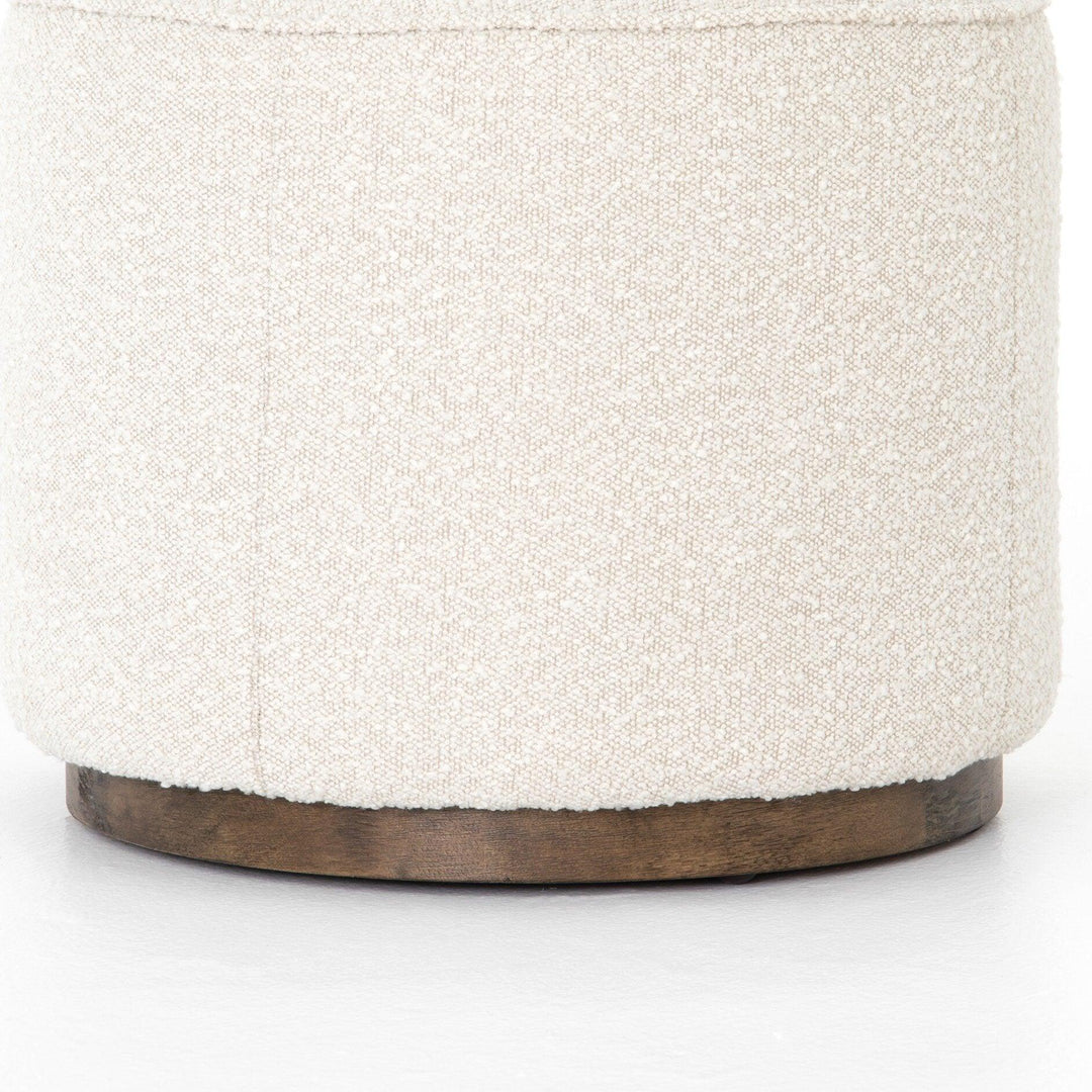 Sinclair Round Ottoman - SwayLiving