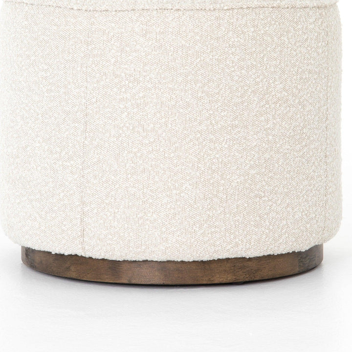 Sinclair Round Ottoman - SwayLiving