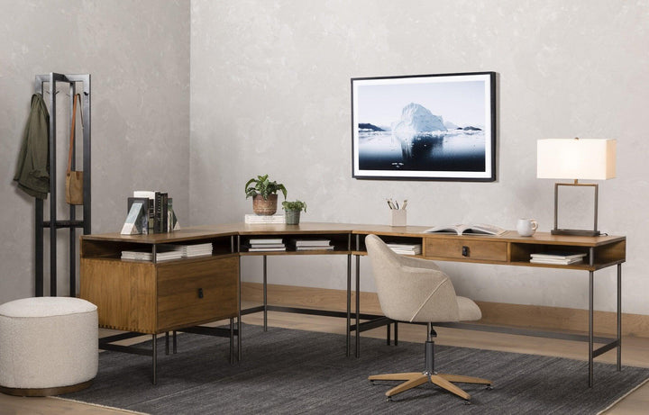 Sinclair Round Ottoman - SwayLiving