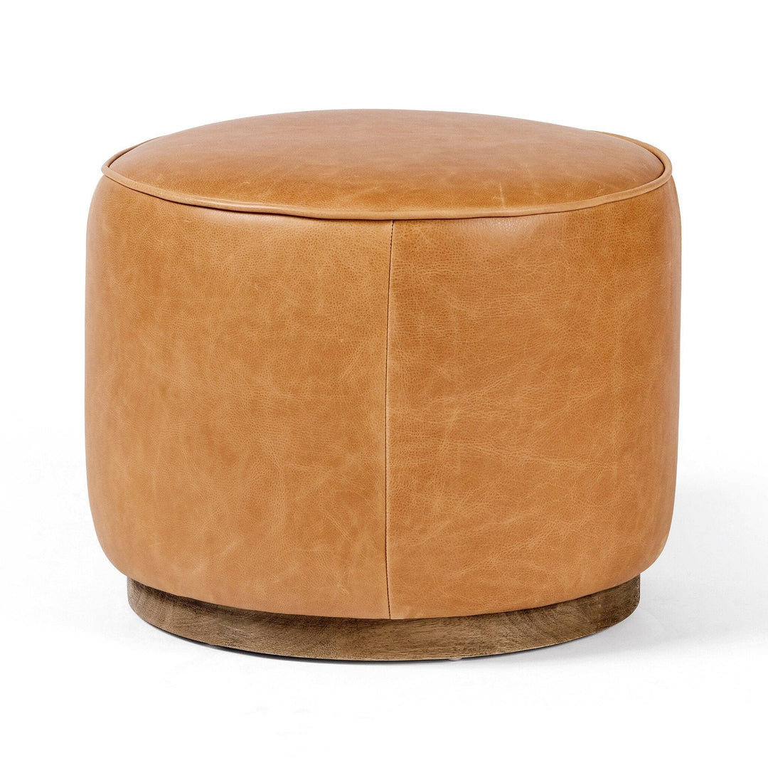 Sinclair Round Ottoman - SwayLiving