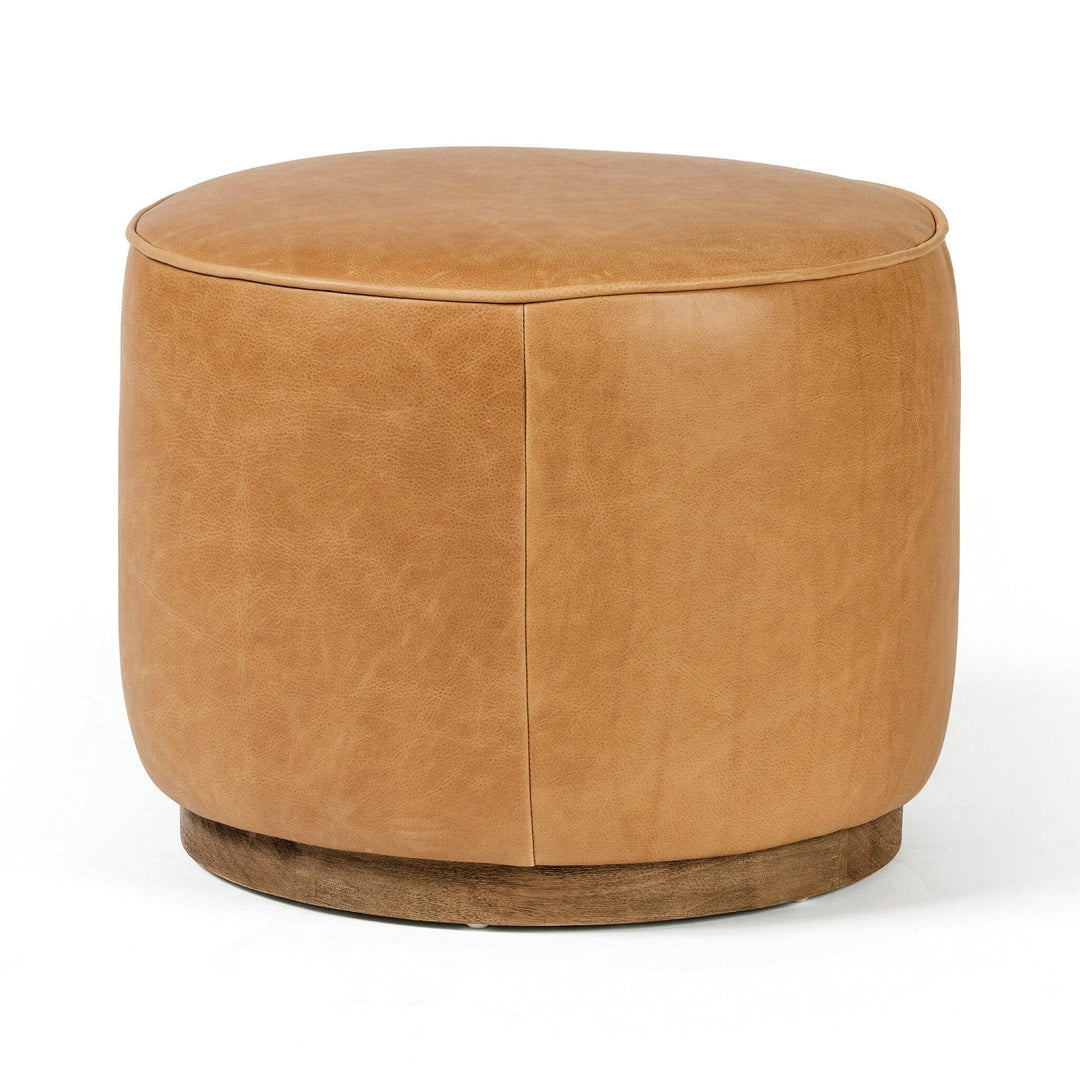 Sinclair Round Ottoman - SwayLiving