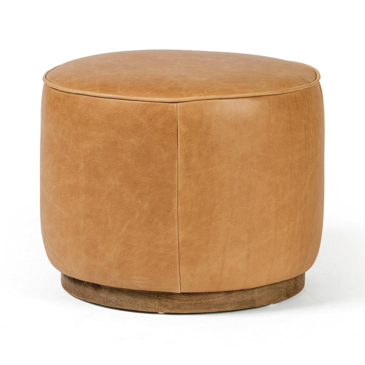 Sinclair Round Ottoman - SwayLiving