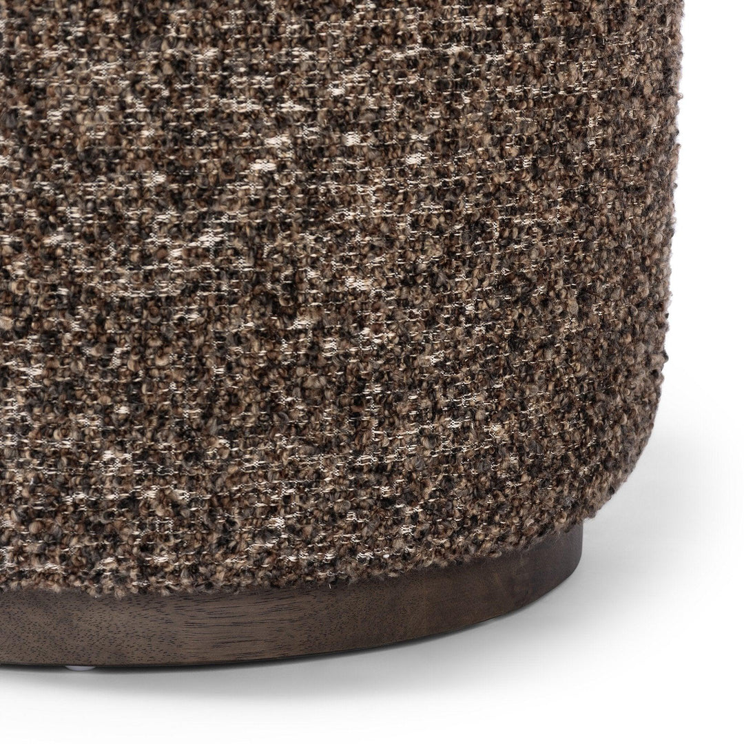 Sinclair Round Ottoman - SwayLiving