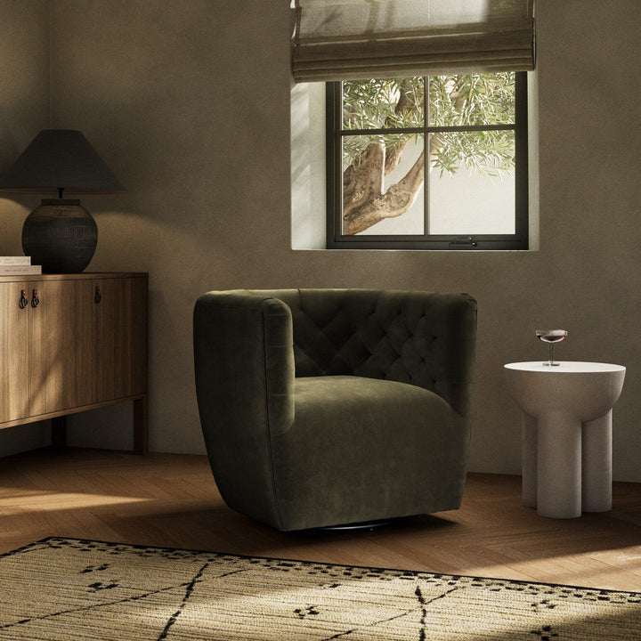 Hanover Swivel Chair - SwayLiving