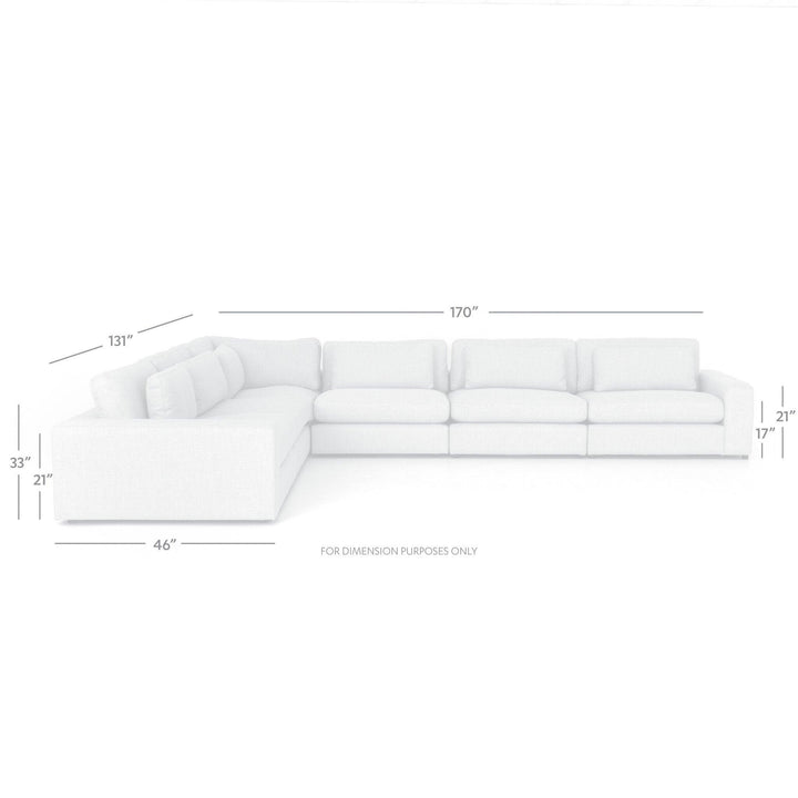 Bloor 6-Piece Sectional - SwayLiving