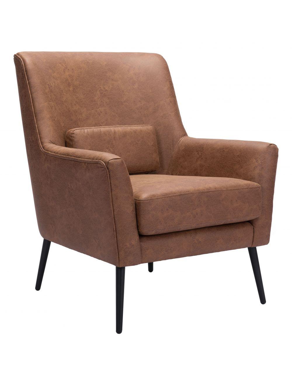 SwayLiving Ontario Accent Chair Vintage Brown ACCENT + LOUNGE CHAIRS