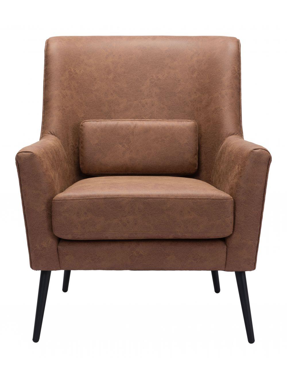 SwayLiving Ontario Accent Chair Vintage Brown ACCENT + LOUNGE CHAIRS