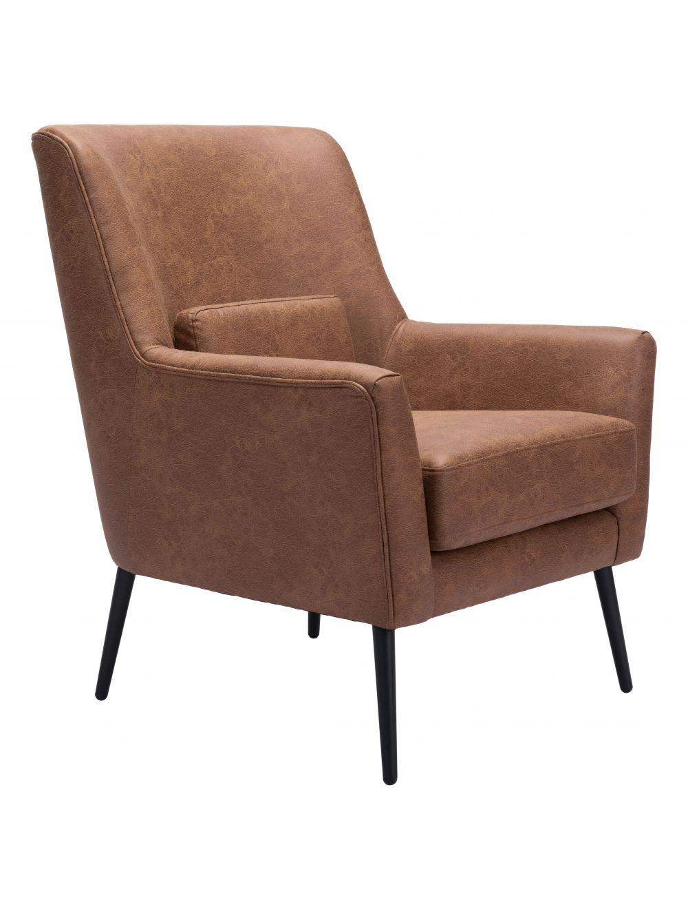 SwayLiving Ontario Accent Chair Vintage Brown ACCENT + LOUNGE CHAIRS