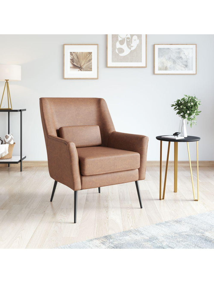 SwayLiving Ontario Accent Chair Vintage Brown ACCENT + LOUNGE CHAIRS