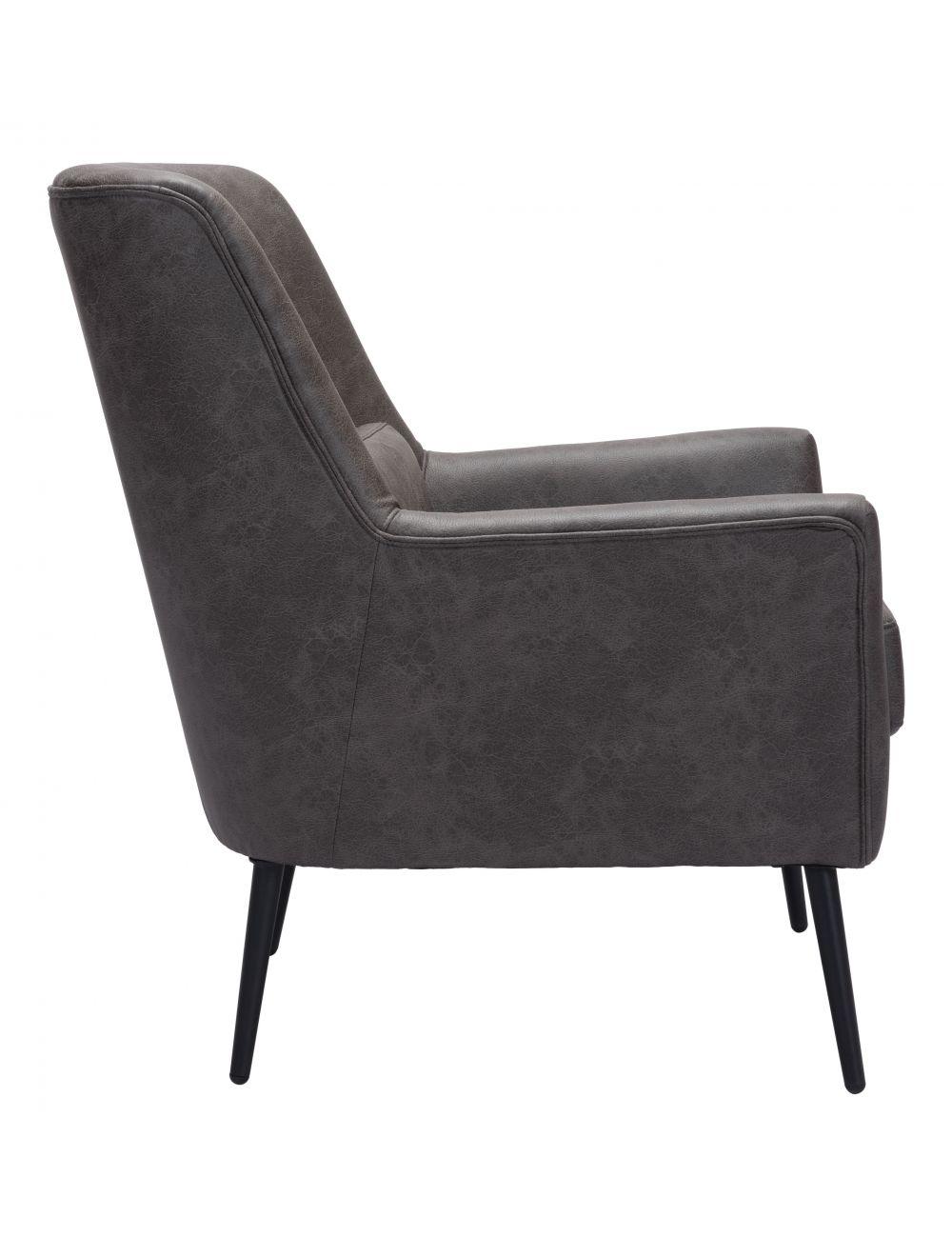SwayLiving Ontario Accent Chair Vintage Black ACCENT + LOUNGE CHAIRS