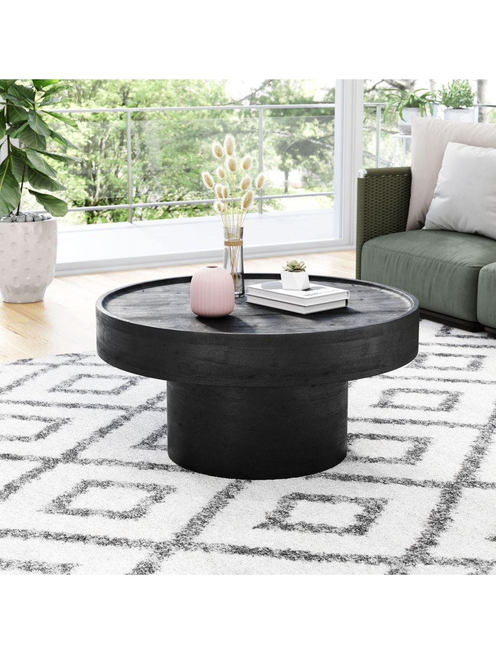 SwayLiving Watson Coffee Table Black COFFEE TABLES