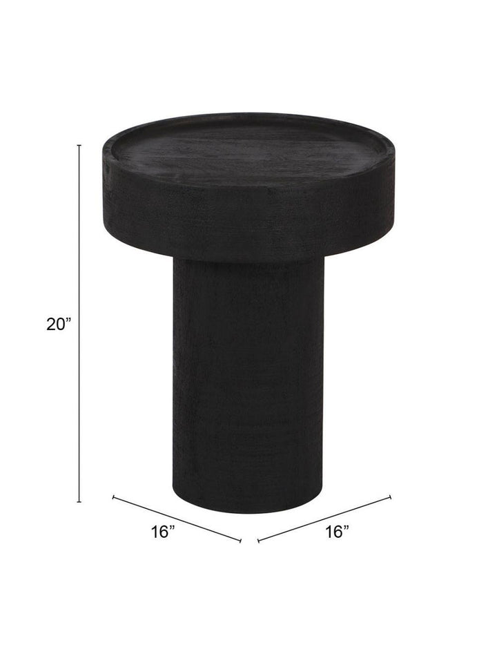 SwayLiving Watson Side Table Black ACCENT TABLES