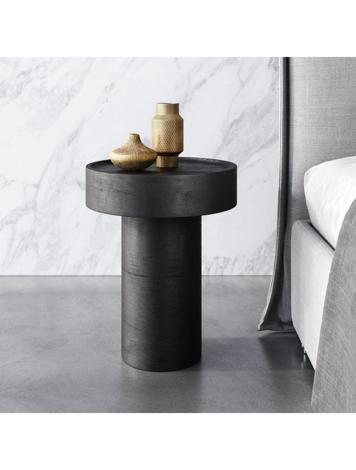 SwayLiving Watson Side Table Black ACCENT TABLES