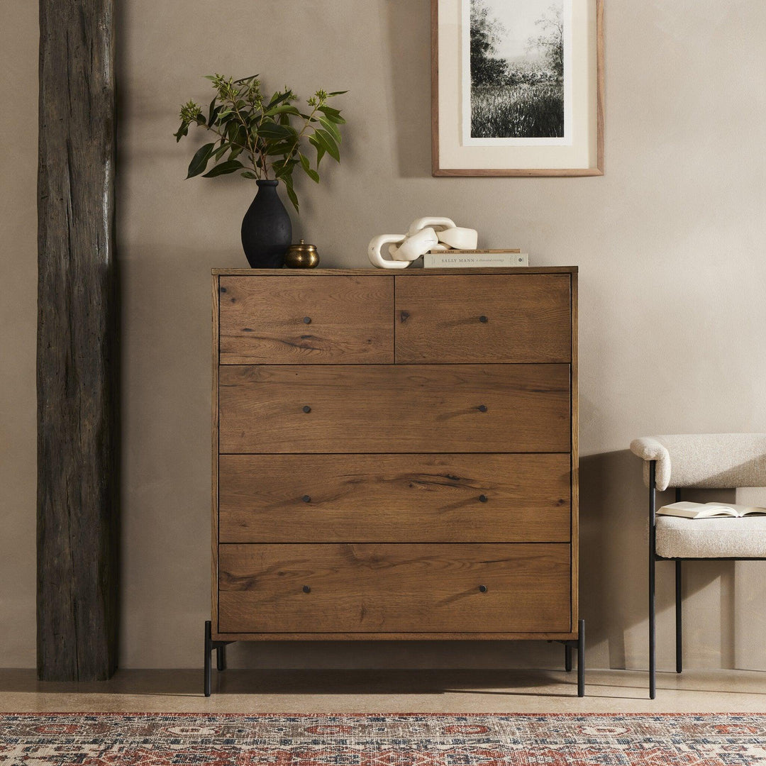 Eaton 5 Drawer Dresser - SwayLiving