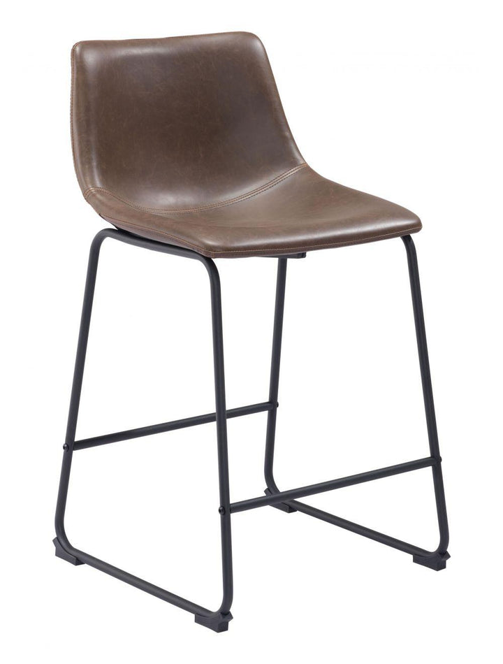 SwayLiving Smart Counter Chair (Set of 2) Vintage Espresso BAR STOOLS + COUNTER STOOLS