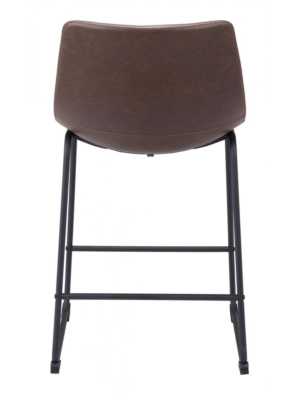 SwayLiving Smart Counter Chair (Set of 2) Vintage Espresso BAR STOOLS + COUNTER STOOLS