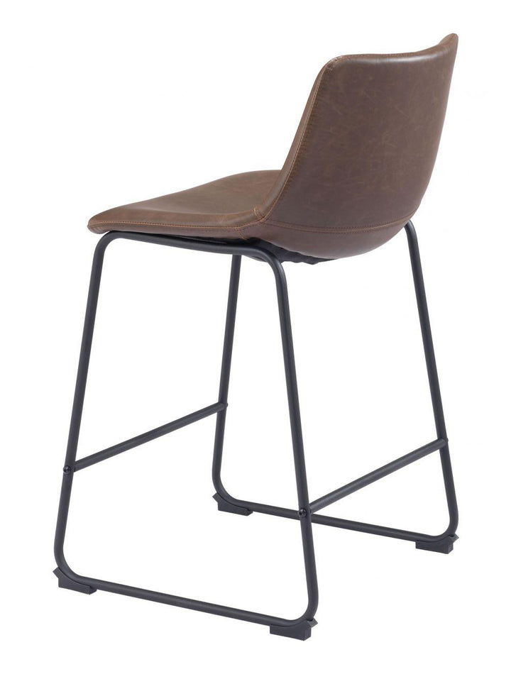 SwayLiving Smart Counter Chair (Set of 2) Vintage Espresso BAR STOOLS + COUNTER STOOLS