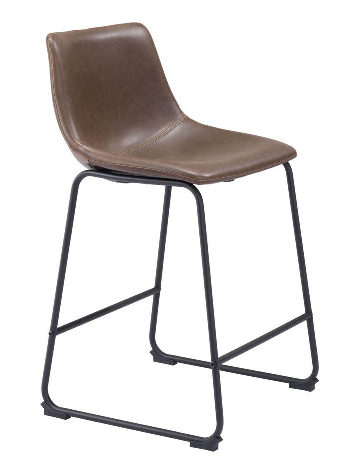 SwayLiving Smart Counter Chair (Set of 2) Vintage Espresso BAR STOOLS + COUNTER STOOLS