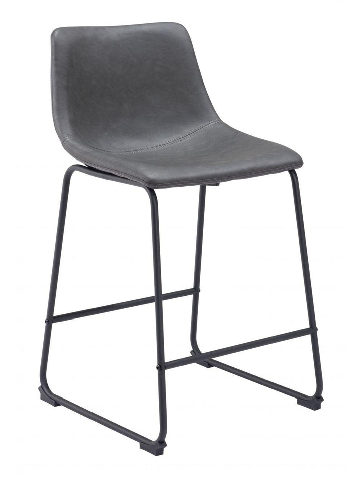 SwayLiving Smart Counter Chair (Set of 2) Charcoal BAR STOOLS + COUNTER STOOLS
