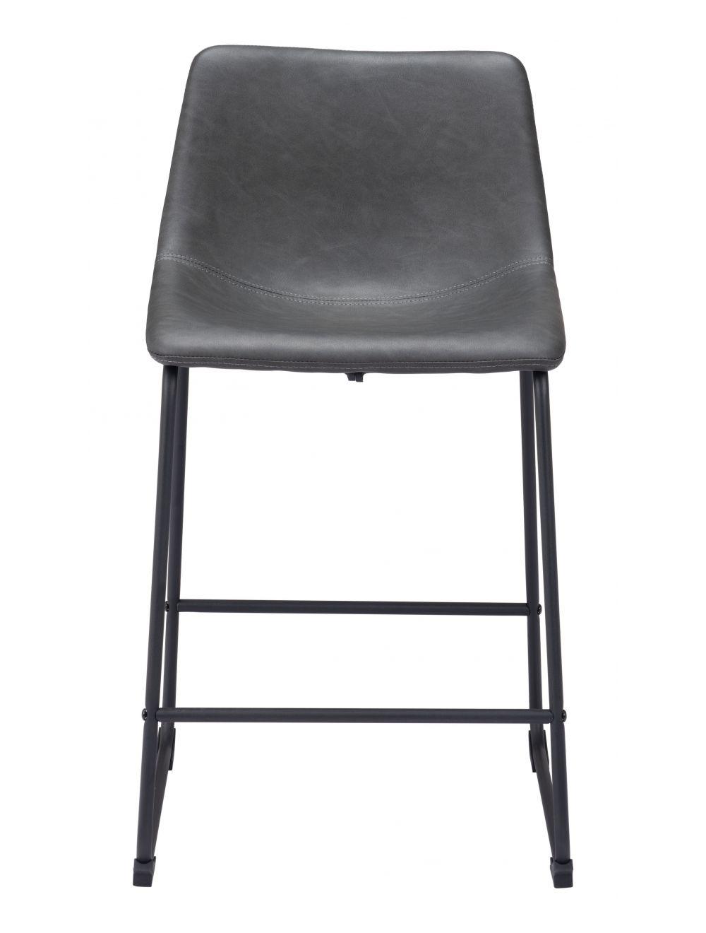 SwayLiving Smart Counter Chair (Set of 2) Charcoal BAR STOOLS + COUNTER STOOLS