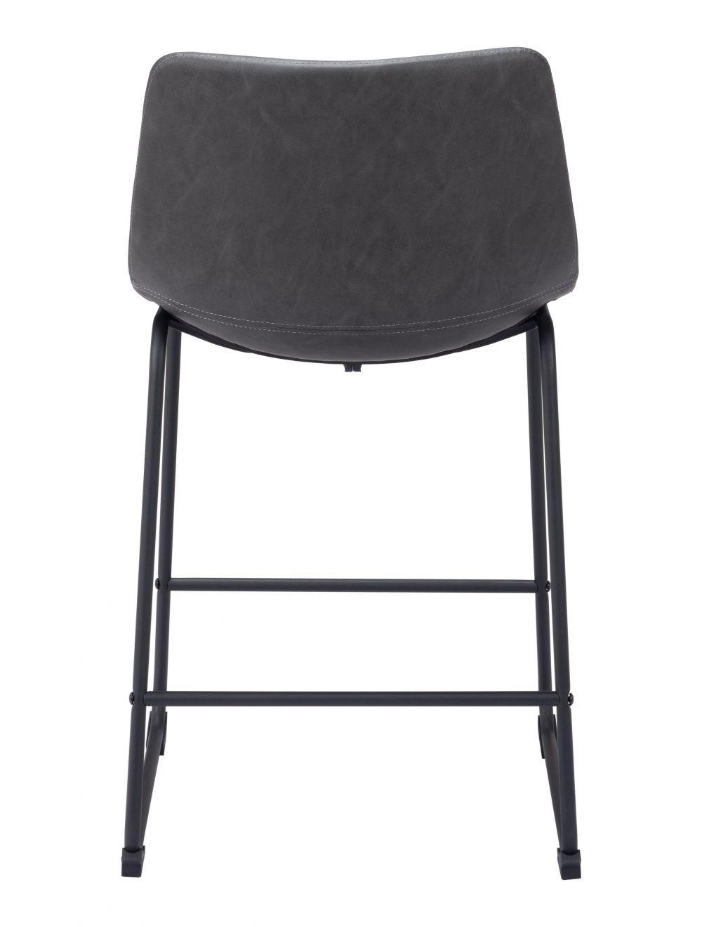 SwayLiving Smart Counter Chair (Set of 2) Charcoal BAR STOOLS + COUNTER STOOLS