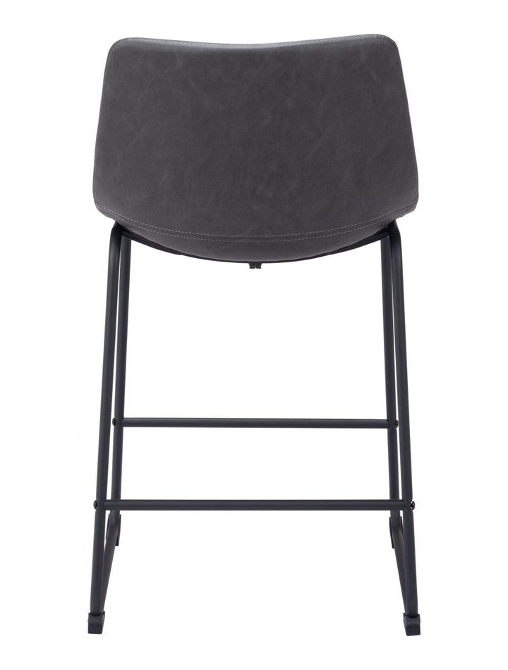 SwayLiving Smart Counter Chair (Set of 2) Charcoal BAR STOOLS + COUNTER STOOLS
